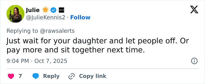 &#8220;Insufferable&#8221;: Outrage As Woman Refuses To Let Passengers Exit Until Her Daughter Goes First