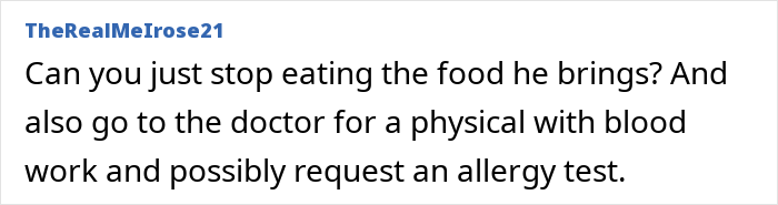 Woman&#8217;s Health Declines Every Time Her Boyfriend Brings Her Food, And Her Worst Suspicion Comes True