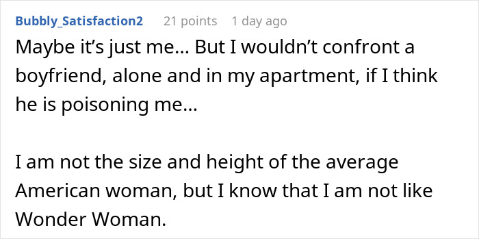 Woman&#8217;s Health Declines Every Time Her Boyfriend Brings Her Food, And Her Worst Suspicion Comes True