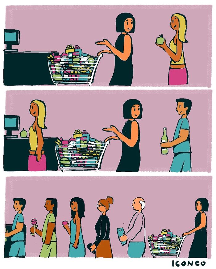 Artist Creates Candid Illustrations That Might Make You Reflect On Our Society (35 New Pics)