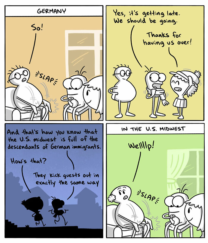 44 Funny Cultural Differences Experienced By Travelers, Depicted By “Itchy Feet Comic” (New Pics)