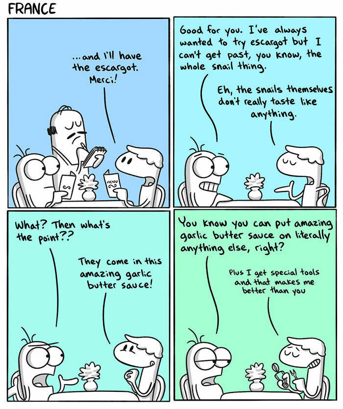 44 Funny Cultural Differences Experienced By Travelers, Depicted By “Itchy Feet Comic” (New Pics)