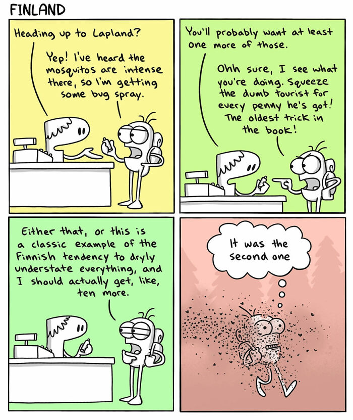 44 Funny Cultural Differences Experienced By Travelers, Depicted By “Itchy Feet Comic” (New Pics)