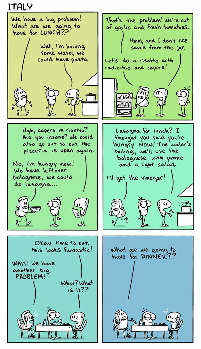 44 Funny Cultural Differences Experienced By Travelers, Depicted By “Itchy Feet Comic” (New Pics)