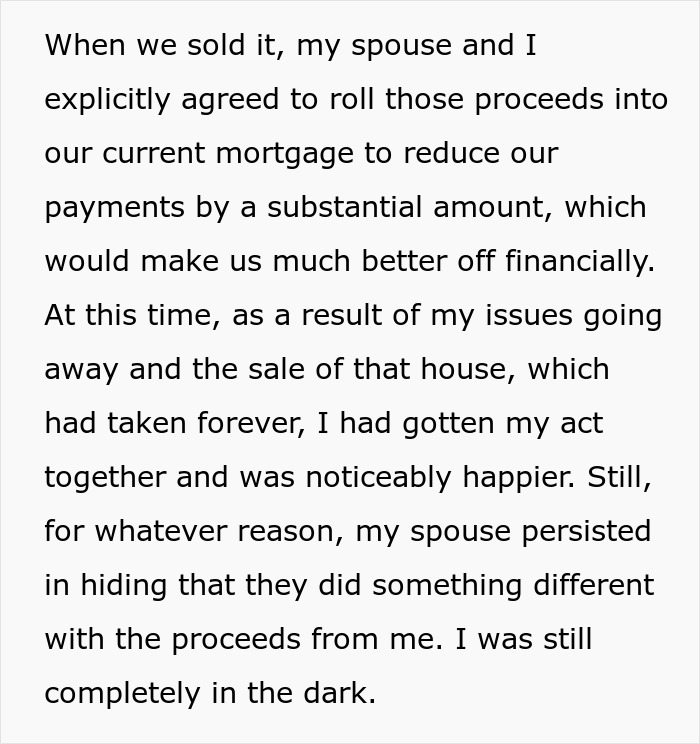 Family Loses Six Figures To A Scam After Spouse Chose To Stupidly Not Say Anything