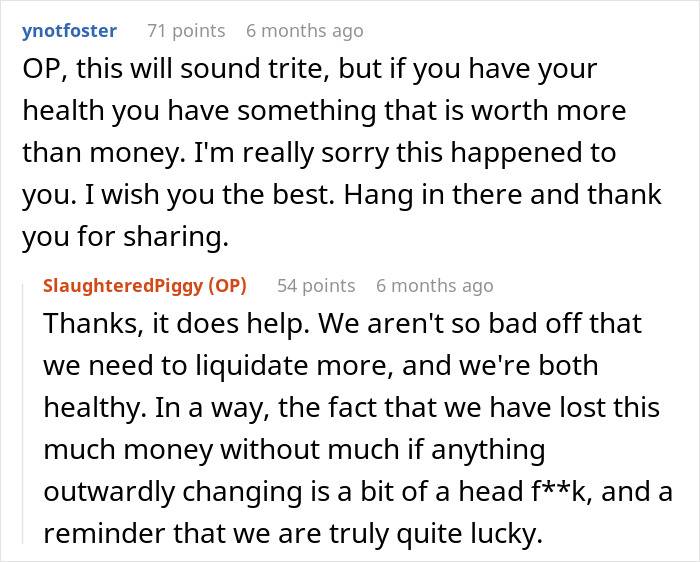 Family Loses Six Figures To A Scam After Spouse Chose To Stupidly Not Say Anything