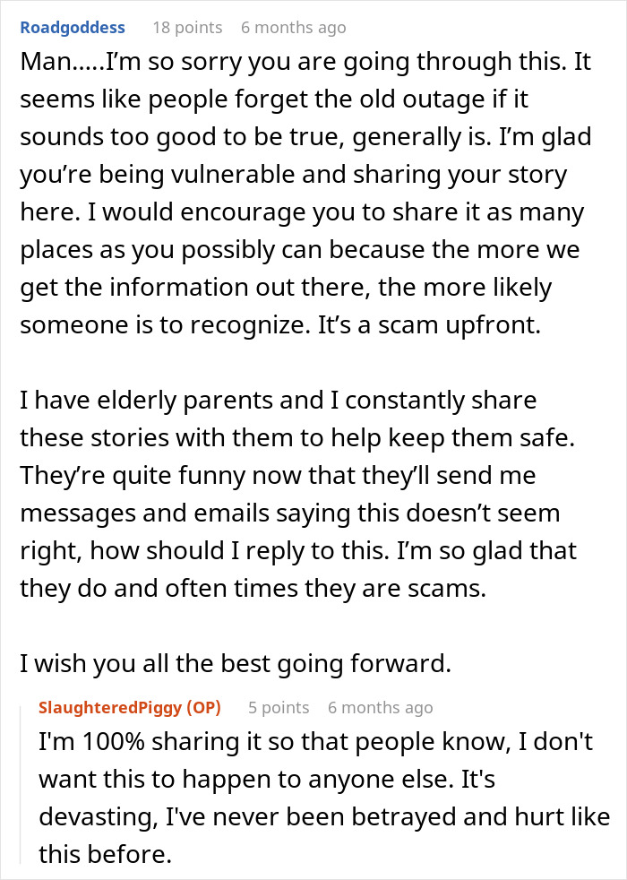 Family Loses Six Figures To A Scam After Spouse Chose To Stupidly Not Say Anything
