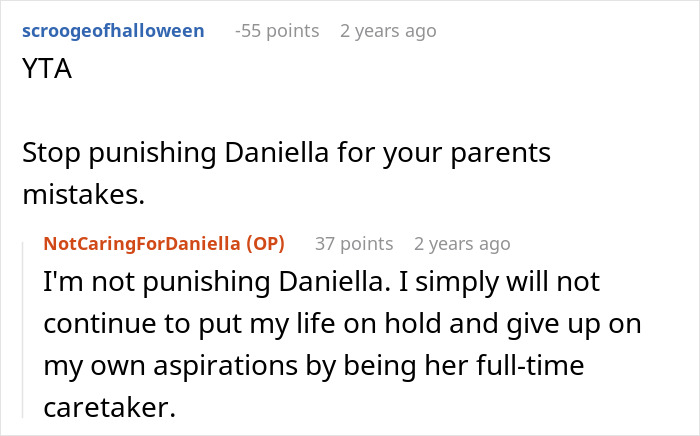 Guy Spends His Childhood As An Unpaid Caregiver For Disabled Sister, Refuses To Ever Do It Again