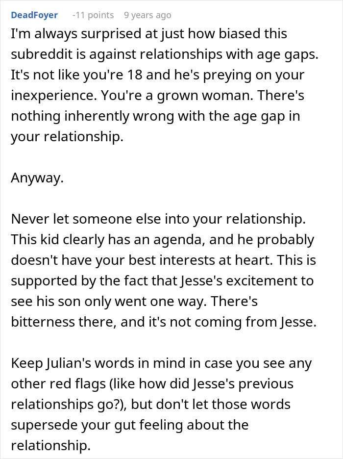 Woman Rethinks Her Relationship With Older Guy After Randomly Bumping Into His Son