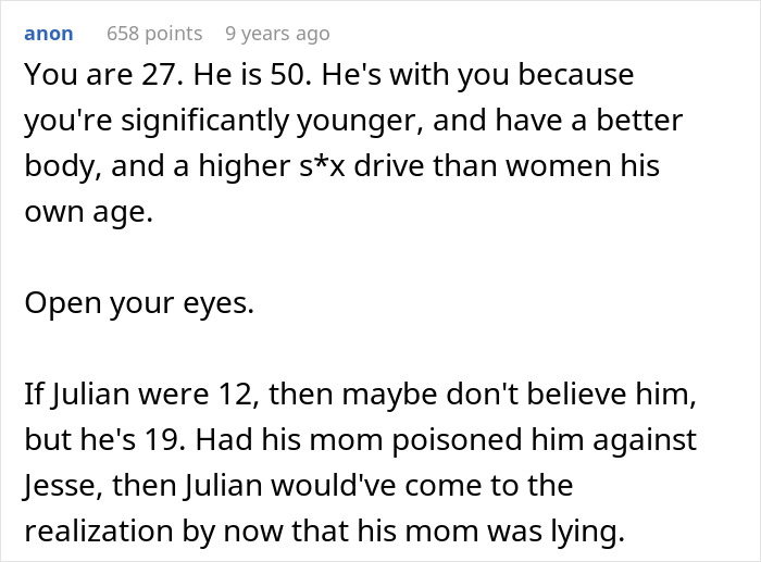 Woman Rethinks Her Relationship With Older Guy After Randomly Bumping Into His Son