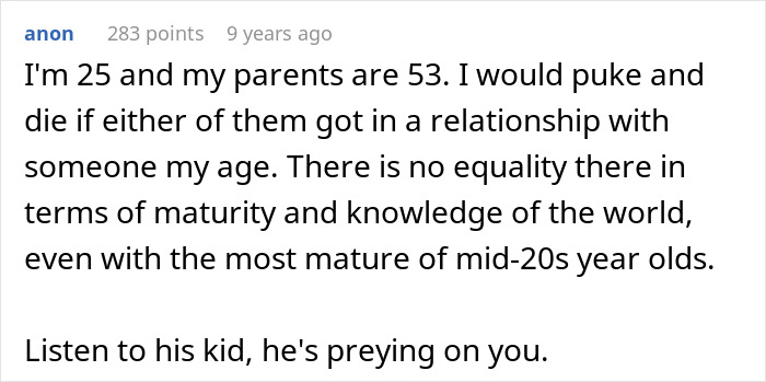 Woman Rethinks Her Relationship With Older Guy After Randomly Bumping Into His Son