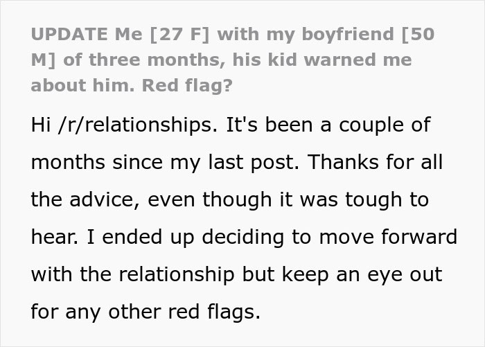Woman Rethinks Her Relationship With Older Guy After Randomly Bumping Into His Son
