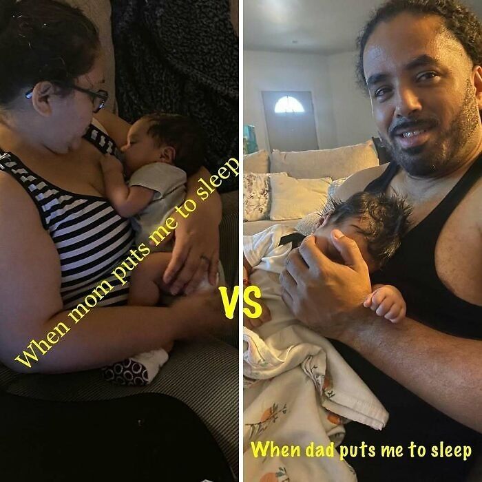 The Difference Between Moms And Dads Captured in These 58 Pics