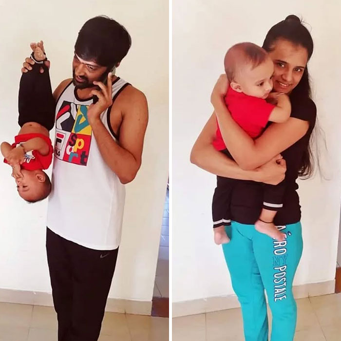 The Difference Between Moms And Dads Captured in These 58 Pics