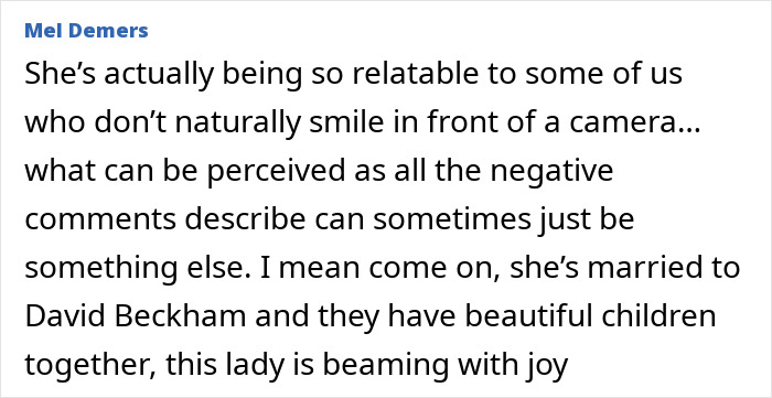 Victoria Beckham Finally Explains Why She “Never Smiled” After Being Labeled A “Miserable Cow”