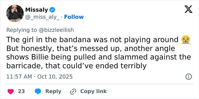 &#8220;That&#8217;s Disgusting&#8221;: Fans Outraged After Man Tries To Snatch Billie Eilish At Miami Concert