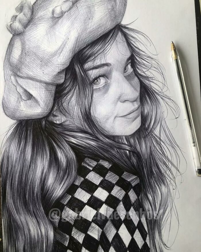 40 Times Gabriel Vinícius Proved A Simple Pen Can Create Stunningly Realistic Art