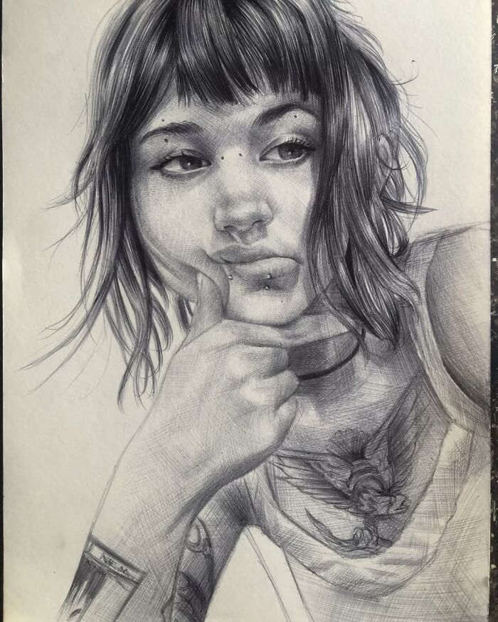 40 Times Gabriel Vinícius Proved A Simple Pen Can Create Stunningly Realistic Art