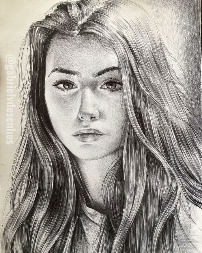 40 Times Gabriel Vinícius Proved A Simple Pen Can Create Stunningly Realistic Art