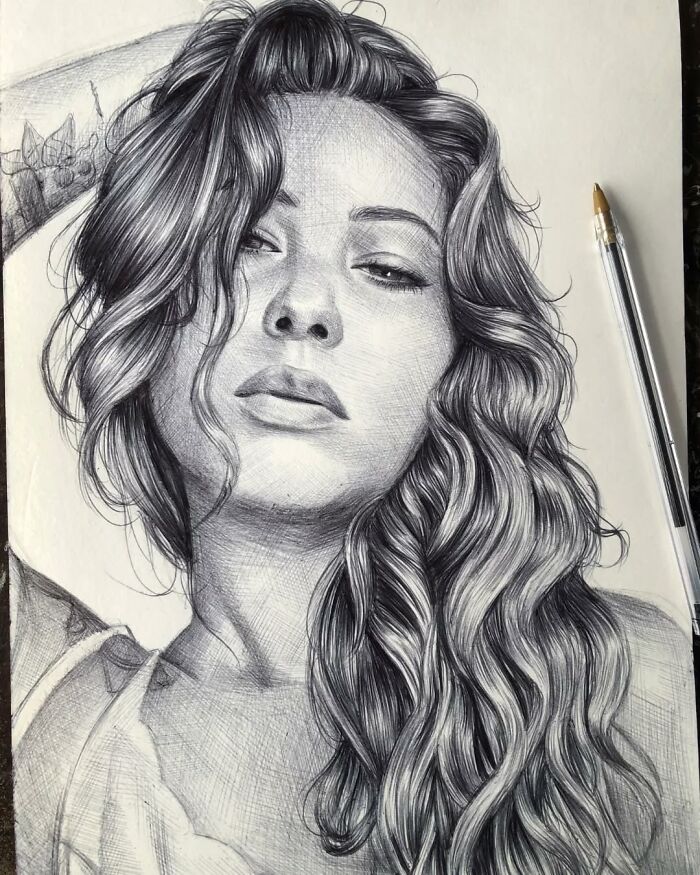 40 Times Gabriel Vinícius Proved A Simple Pen Can Create Stunningly Realistic Art