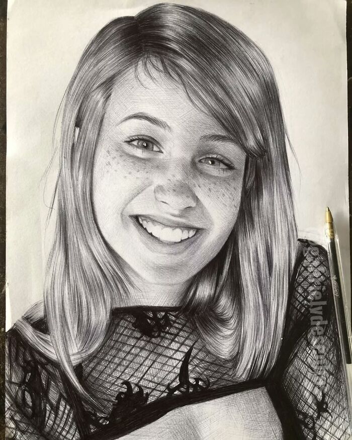 40 Times Gabriel Vinícius Proved A Simple Pen Can Create Stunningly Realistic Art