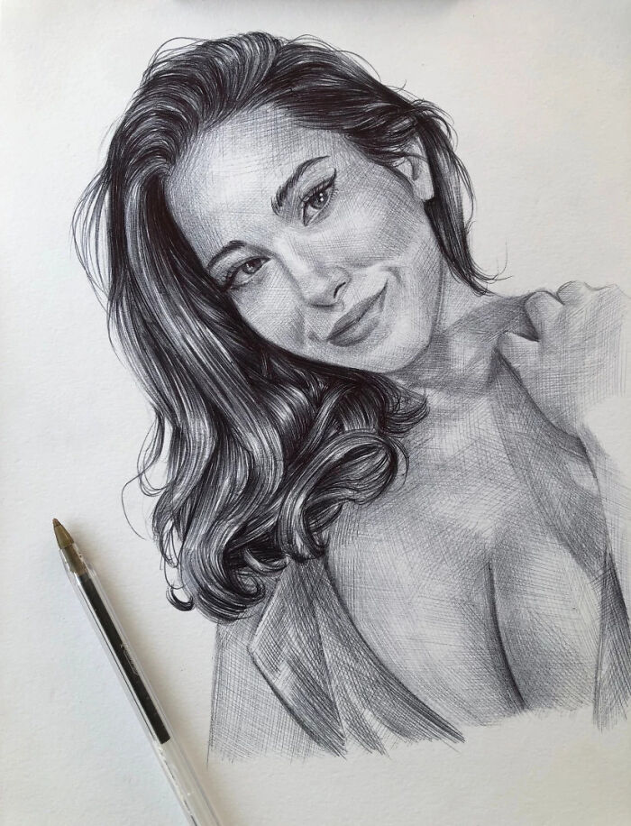 40 Times Gabriel Vinícius Proved A Simple Pen Can Create Stunningly Realistic Art