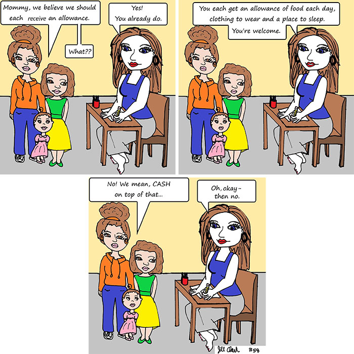 Parenting In A Nutshell: 29 Funny And Honest Comics By Jill Clark