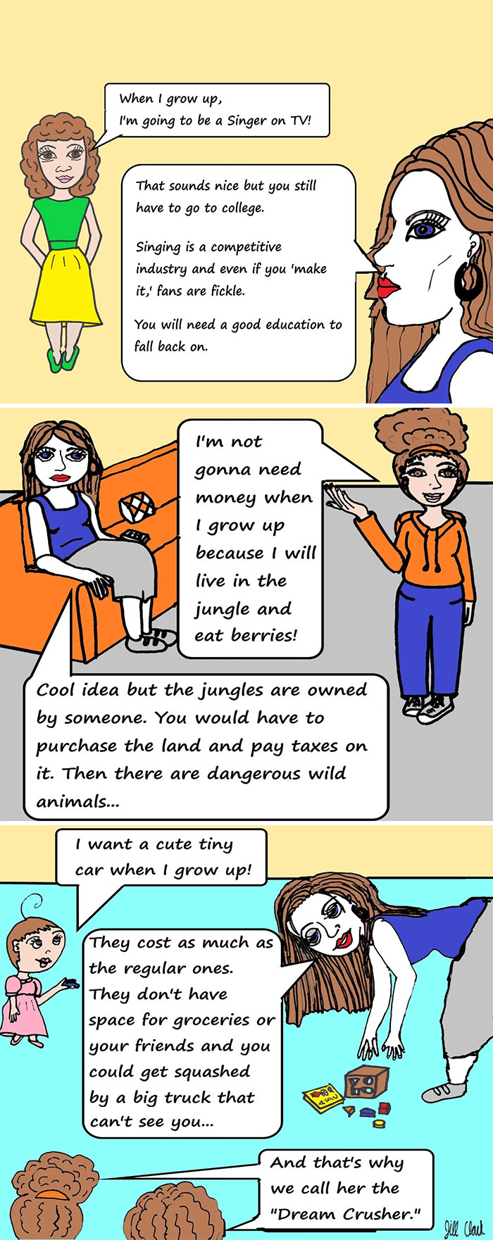 Parenting In A Nutshell: 29 Funny And Honest Comics By Jill Clark