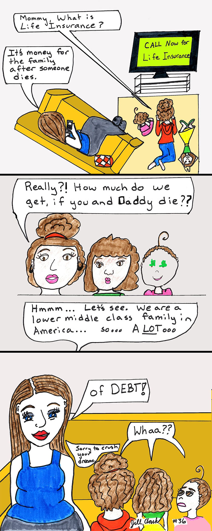 Parenting In A Nutshell: 29 Funny And Honest Comics By Jill Clark