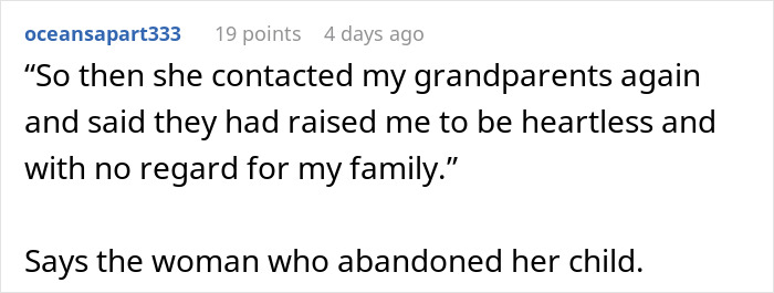 Bio Mom Abandons 4YO Son, Has The Audacity To Beg For Financial Support From Him Years Later