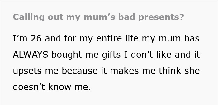 Eccentric Mom Gifts Minimalist Daughter Flashy Gifts, Mad When She Confesses She Hates Them All