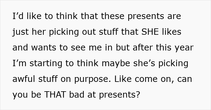 Eccentric Mom Gifts Minimalist Daughter Flashy Gifts, Mad When She Confesses She Hates Them All