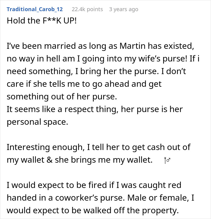 Coworker Snoops Around In Woman&#8217;s Purse, Gives Her Hell When She Reports Him And He Gets In Trouble