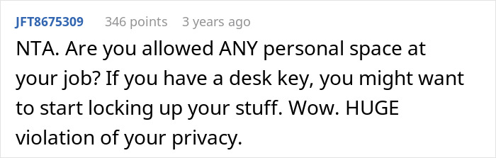 Coworker Snoops Around In Woman&#8217;s Purse, Gives Her Hell When She Reports Him And He Gets In Trouble
