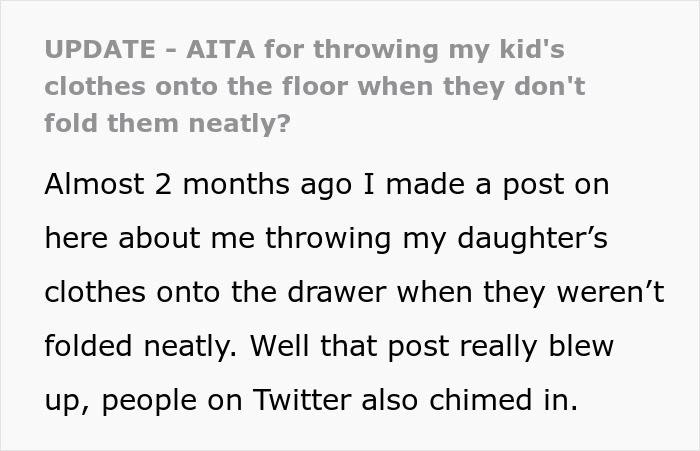 Clean Freak Mom Messes Up 16YO Daughter’s Clothes, Says Her Folding Doesn’t Meet Her Standards