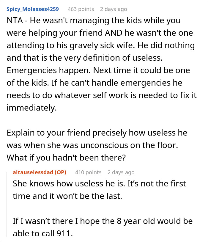 Man Has A Million Questions For Barely Conscious Wife Instead Of Managing Her Medical Emergency