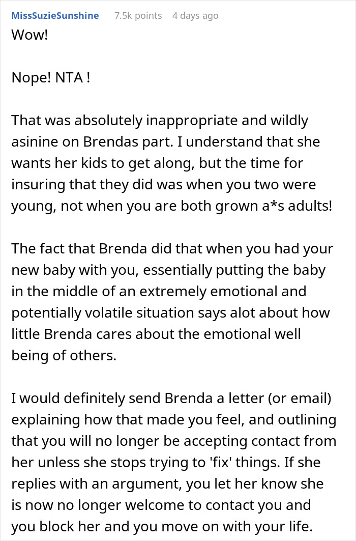 Man Visits To Introduce Baby Son, Is Met With A Full-Blown Intervention From His Mom