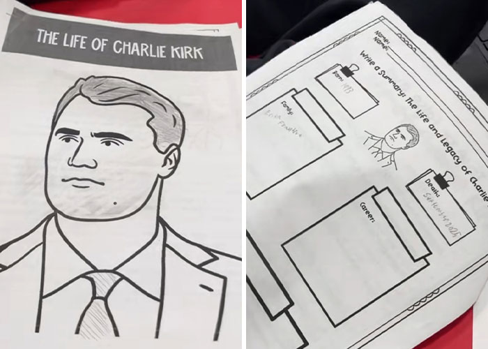 5th Grader Assigned Charlie Kirk Homework At School, Father’s Reaction Goes Viral Online