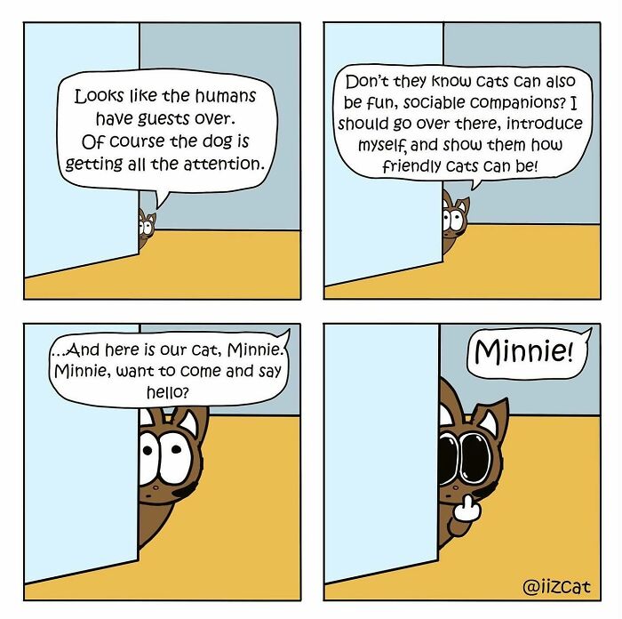 20 Funny New Comics By Nick Filippou That Nail Life With A Cat