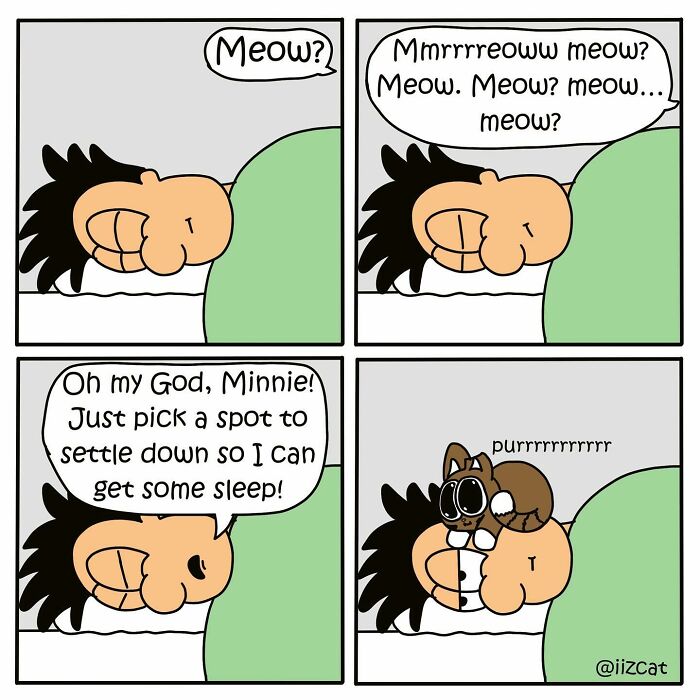 20 Funny New Comics By Nick Filippou That Nail Life With A Cat