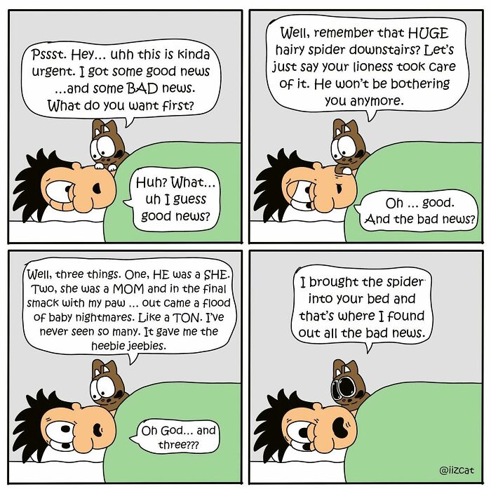 20 Funny New Comics By Nick Filippou That Nail Life With A Cat