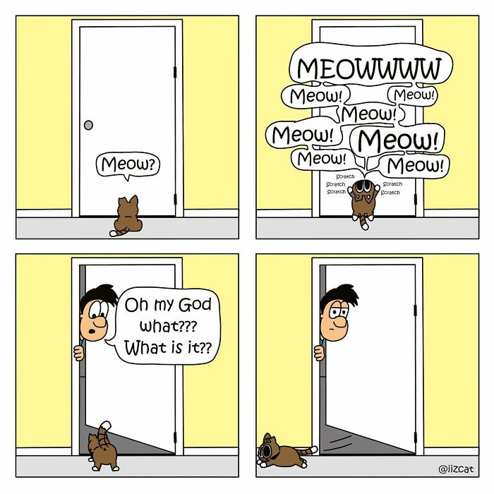 20 Funny New Comics By Nick Filippou That Nail Life With A Cat