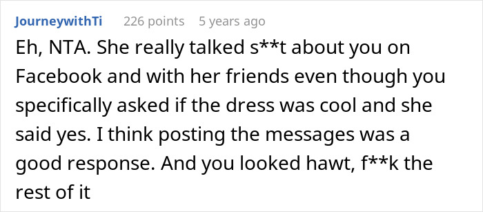 Woman Claps Back When She Gets Shamed For Her Wedding Guest Attire, Airs Out Chat Screenshots