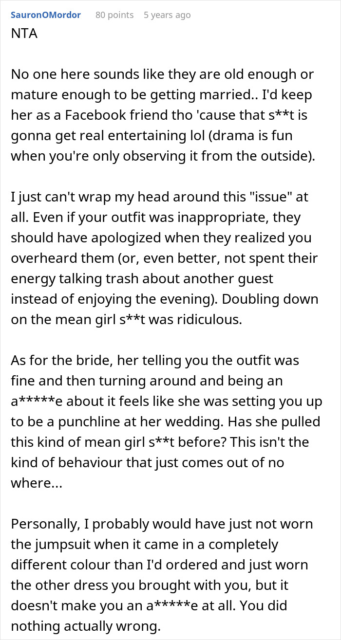 Woman Claps Back When She Gets Shamed For Her Wedding Guest Attire, Airs Out Chat Screenshots