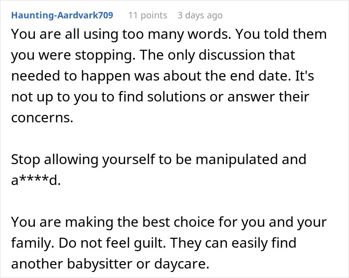 Woman Wants To Quit Babysitting For In-Laws, It Turns Out To Be Harder Than Expected