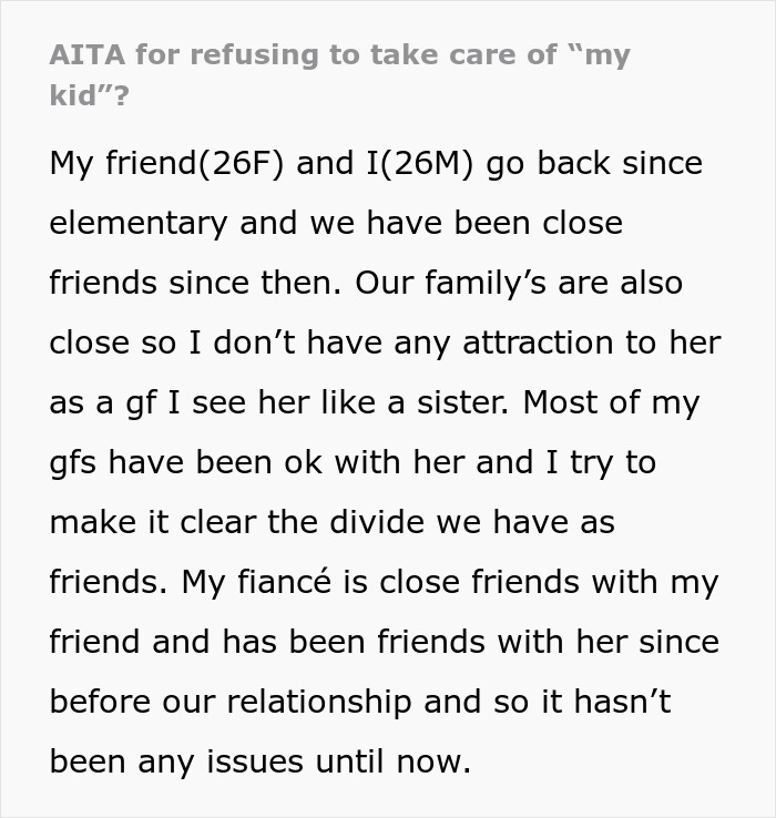 Pregnant Woman Is Shocked Her Friend Refuses To Raise Her Baby Like His Own