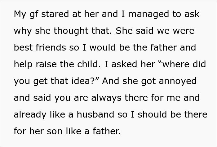 Pregnant Woman Is Shocked Her Friend Refuses To Raise Her Baby Like His Own