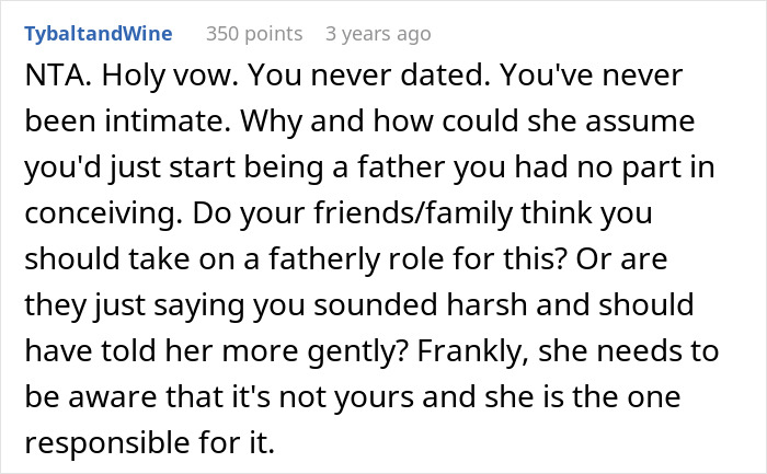 Pregnant Woman Is Shocked Her Friend Refuses To Raise Her Baby Like His Own