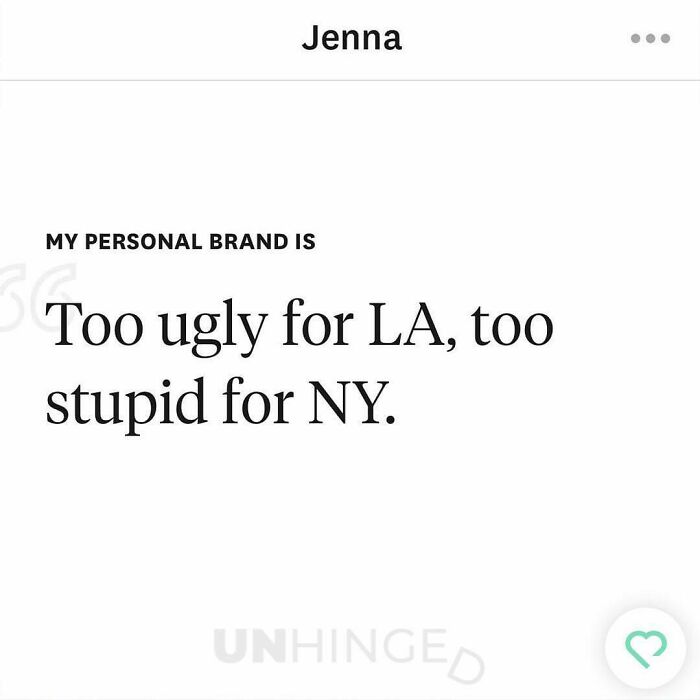 71 Funny And Unhinged Dating App Screenshots That Might Make You Swear Off Love For Good