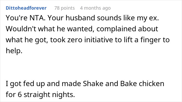 Husband Yells At Wife For Cooking The Same Thing After He Didn’t Let Her Buy Different Ingredients